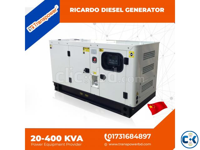 100KVA Ricardo Engine Diesel Generator China  large image 3