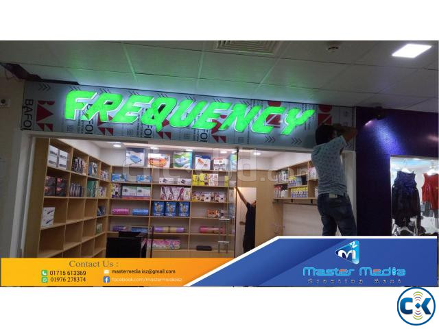 3D LED Latter Signboard SS Letter making All Bangladesh large image 4