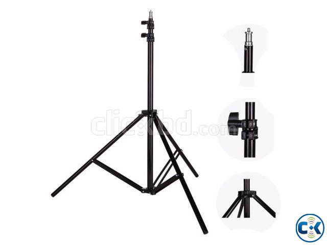 Height Adjustable Tripod Stand Folding Aluminium Stand large image 0