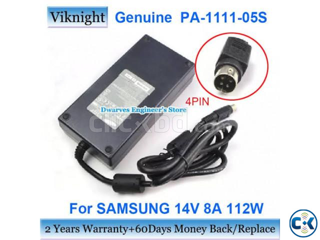 Samsung 14 Volt 8A 4 Pin Adapter. Refurbished  large image 0