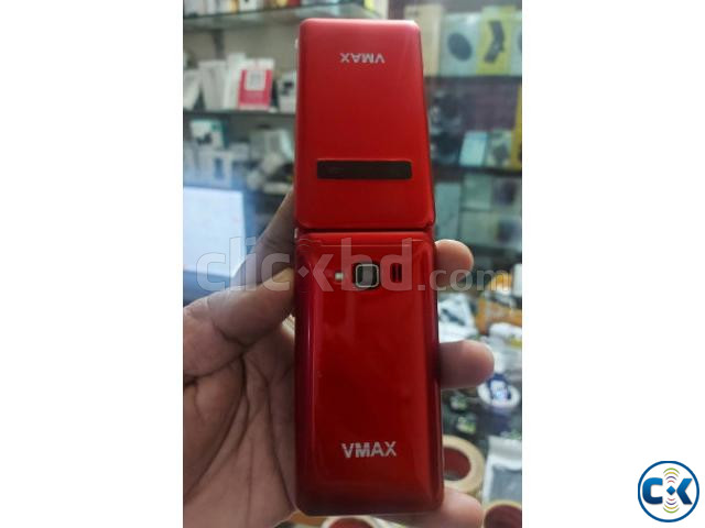 Vmax V15 Folding Phone Dual Sim With Warranty large image 2