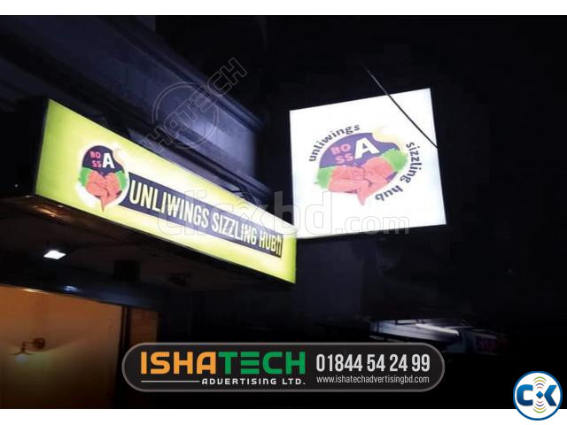 Sign Board Led Box Aluminum Profile Box Header Board large image 3