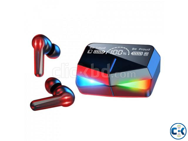 M28 Bluetooth Headset TWS Wireless Sports Stereo Sound large image 1