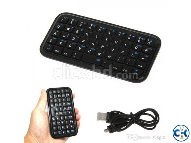 Mini Bluetooth Keyboard Rechargeable large image 0