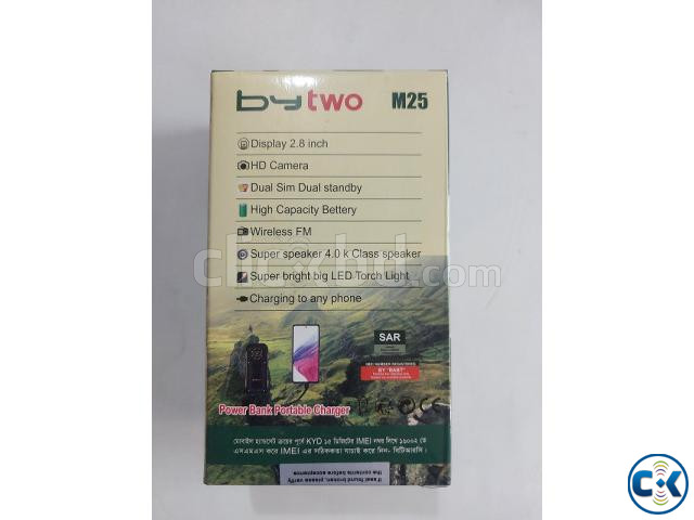 Bytwo Dual Sim Power Bank Phone 5200mAh Battery large image 3