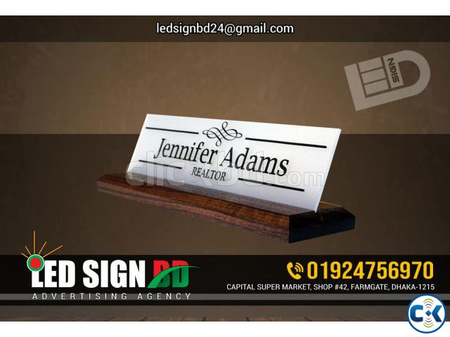 Reception Nameplate Doctor s Nameplate House Nameplate large image 0