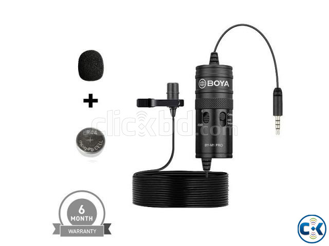 Boya Genuine BY-M1 Pro Lavalier Microphone large image 1