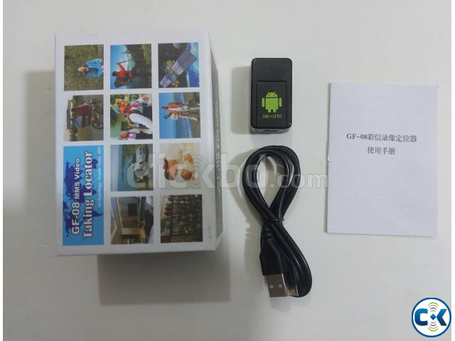 GF08 Mini GPS Tracker Camera MMS Video Talking Locator Voice large image 0