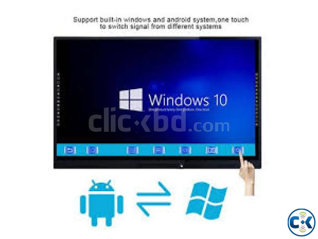 All-In-One Multi Touch 75 Inch Interactive LED Smart Board b large image 1