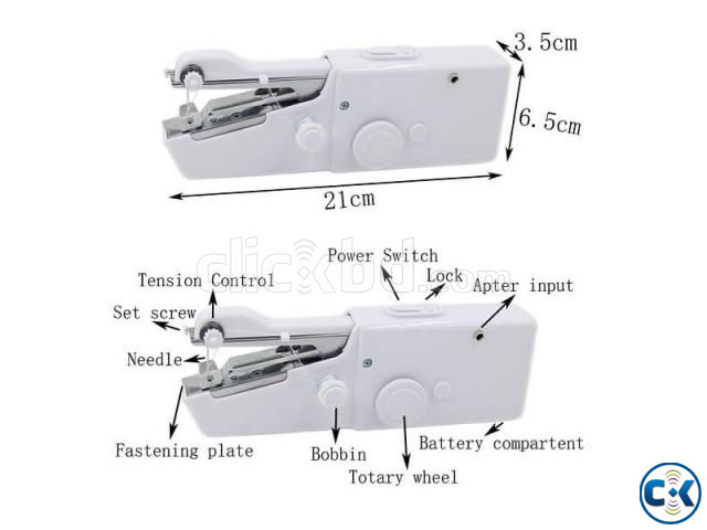 Handheld sewing machine large image 2