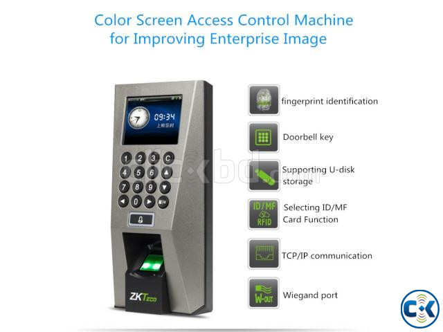 ZKTeco Fingerprint F18 Access Control And Time Attendance