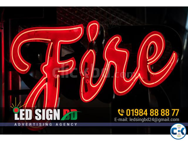 LED Sign Board Neon Sign Board SS Sign Board Name Plate large image 0