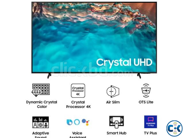 Samsung 43 Crystal 4K UHD HDR Smart Television 43BU8000  large image 0