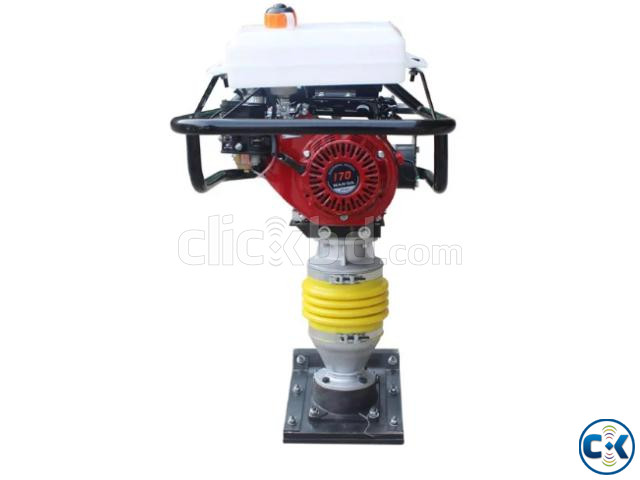 Gasoline Engine Rammer Compactor Plate large image 1