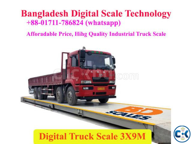 Digital Truck Scale 3X9M - 60 Ton large image 0