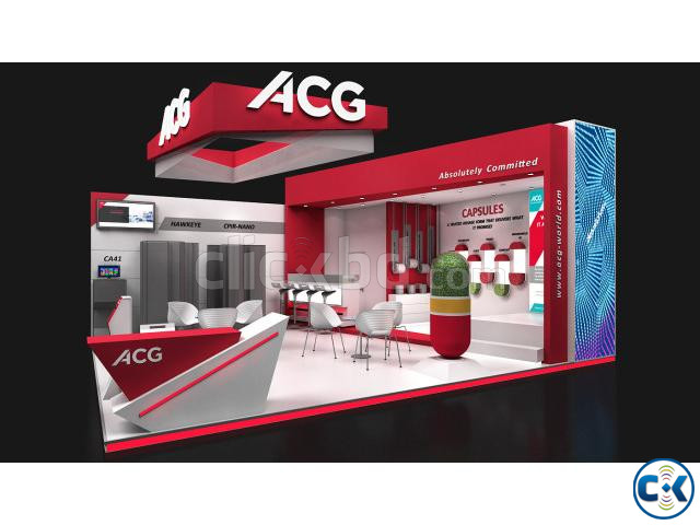 Corporate Exhibition Stall Design large image 1