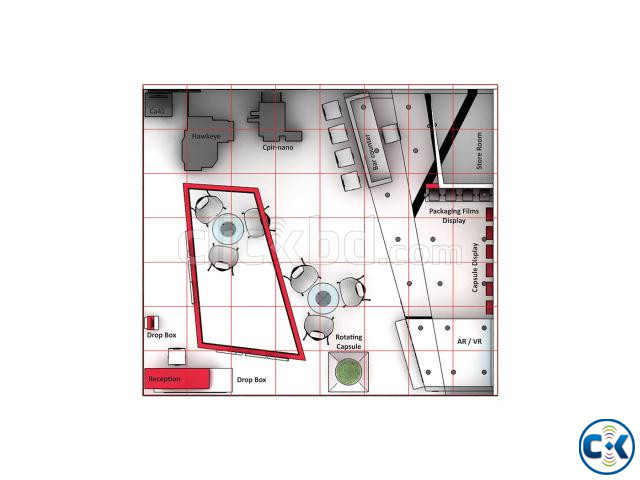 Corporate Exhibition Stall Design large image 2