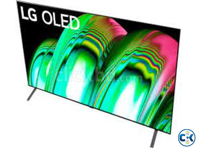 LG 77A2 Web OS SMART 4K HDR OLED TV with AI ThinQ  large image 1