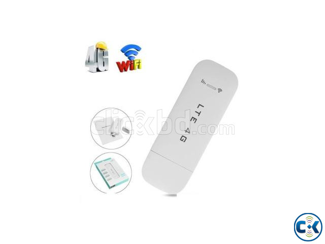 150 Mbps 3 in 1 Dongle LTG 4G USB with Wi-Fi Hotspot Portabl large image 0