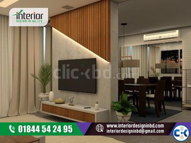 Tv Cabinet Interior Design In Bangladesh large image 1