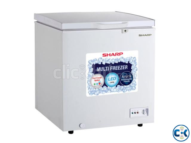 Sharp Freezer SJC-168-WH 160 Liters - White large image 0