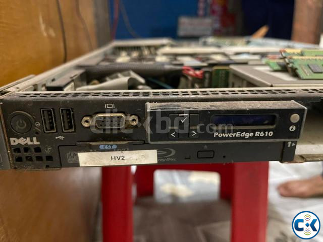 Dell Poweredge R610 HDD Blank Ram 16gb dual processor large image 1