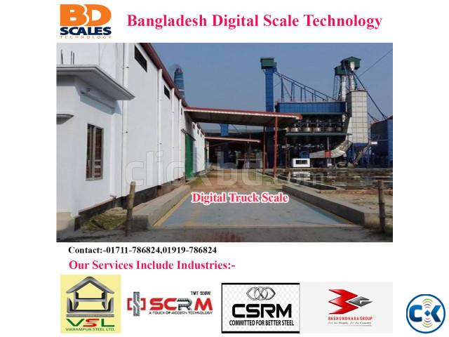 Digital Truck Scale 3X9M 60 Ton Capacity large image 0