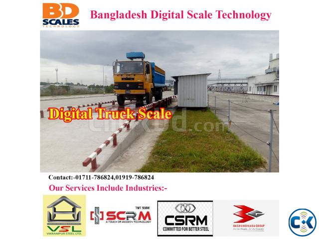 Digital Truck Scale 3X9M 60 Ton Capacity large image 2