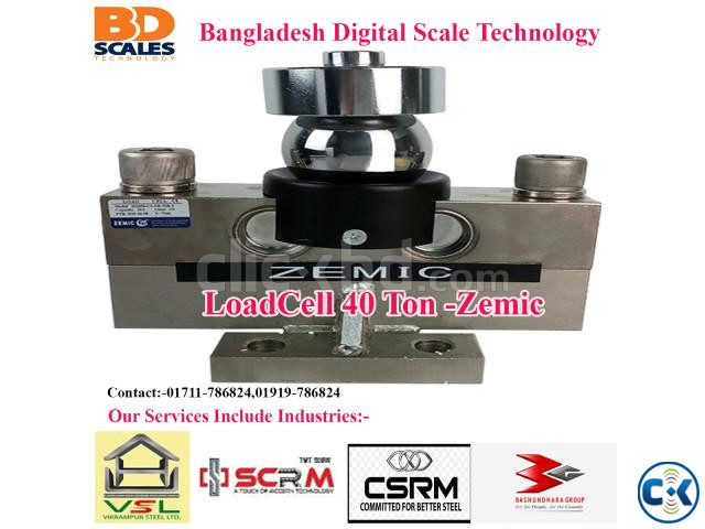 Digital Load Cell 40 Ton Zemic large image 1