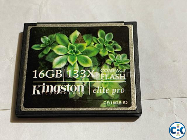 Kingston CF 16GB-S2 16 GB CompactFlash Elite Memory Card large image 0