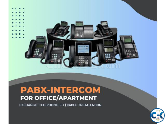 Intercom system for Apartment Office large image 0