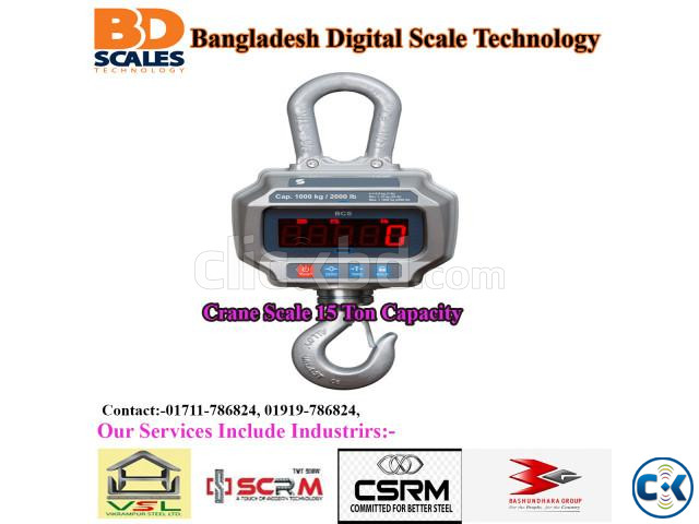 Digital Crane Scale 15 Ton Capacity-China large image 0