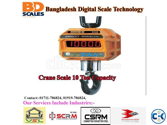 Digital Crane Scale 10 Ton Capacity-China large image 0