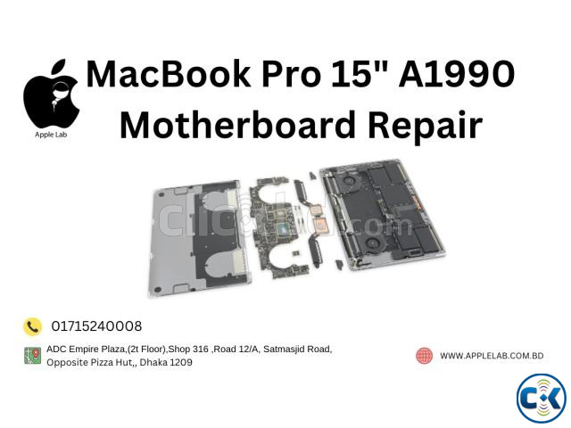 MacBook Pro 15 A1990 Motherboard Repair large image 0