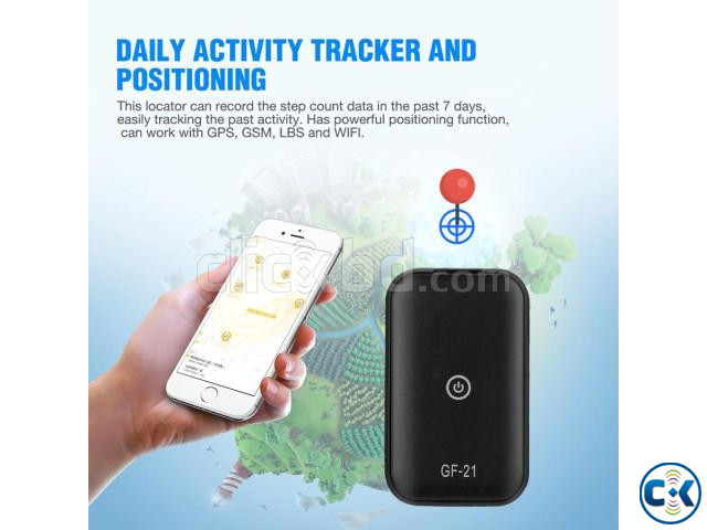 GPS Tracker Real Time GF21 APP Control Live Tracking Device large image 3