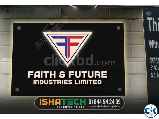 Name Plate Manufacturer Office Name Plate -Sticker Metal large image 0