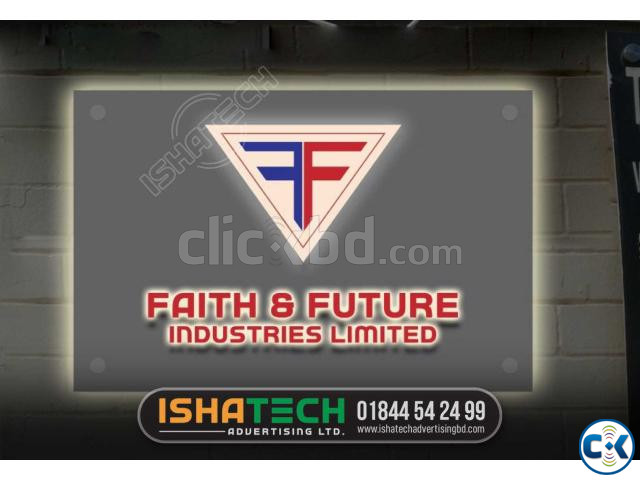 Name Plate Manufacturer Office Name Plate -Sticker Metal large image 3