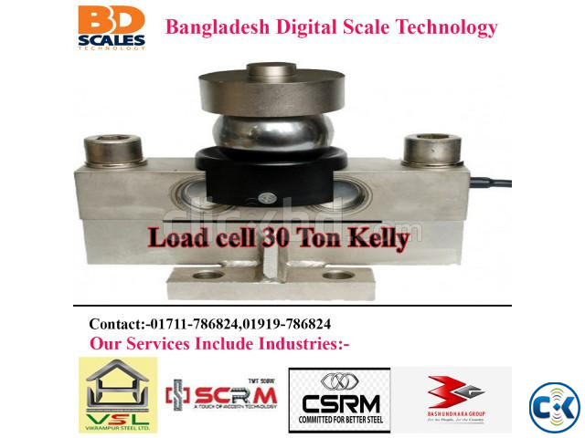 Digital Load Cell 30 Ton large image 0