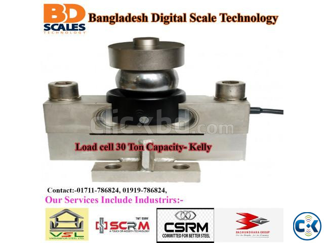 Digital Load Cell 30 Ton large image 1