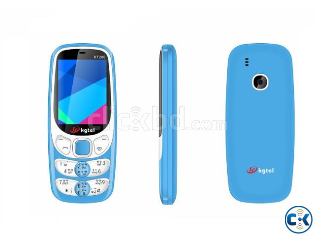 KGTEL KT200 Feature Phone Dual Sim Blue large image 0