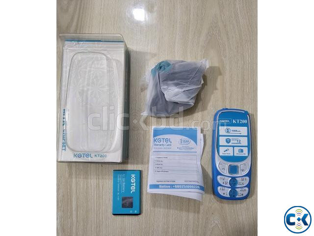 KGTEL KT200 Feature Phone Dual Sim Blue large image 1