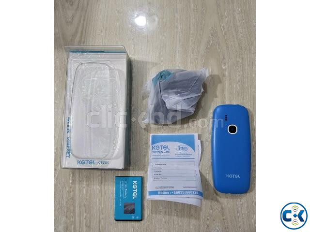 KGTEL KT200 Feature Phone Dual Sim Blue large image 3