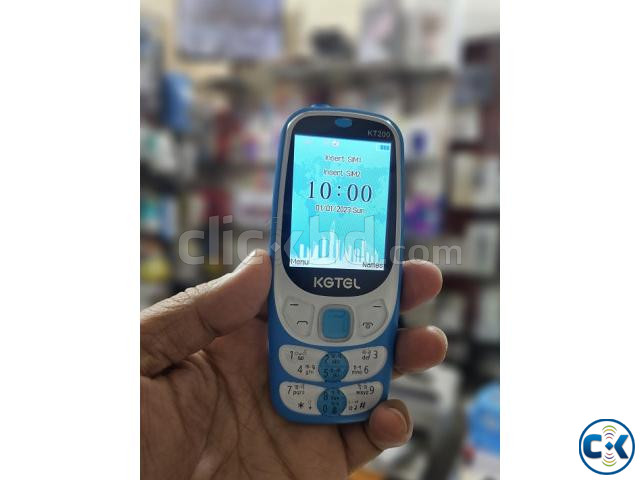 KGTEL KT200 Feature Phone Dual Sim Blue large image 4