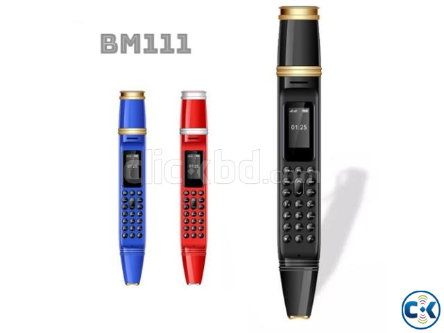 BM111 Pen Mobile Phone With Fan large image 0