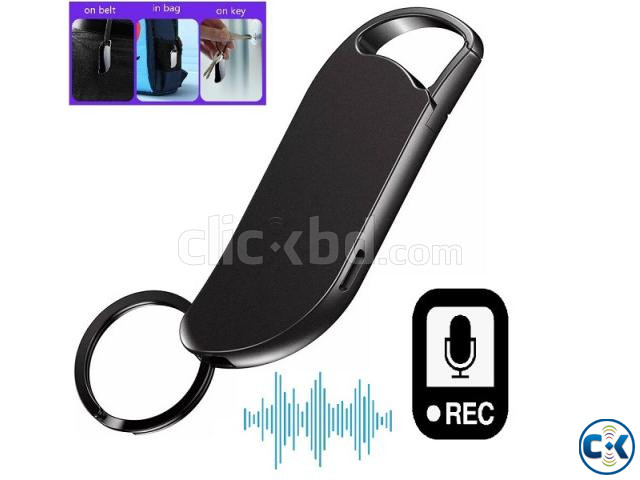 V11 Keychain Voice Recorder 32GB With Mp3 large image 0