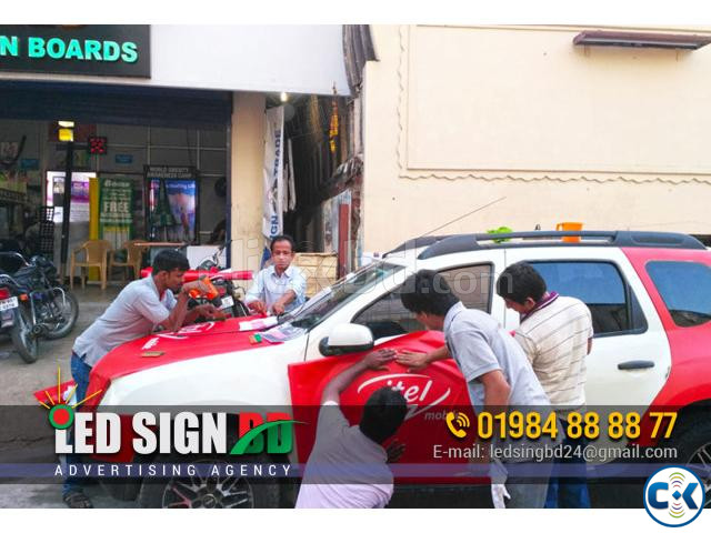 Car branding design bangladesh Car nagad car branding nagad large image 2