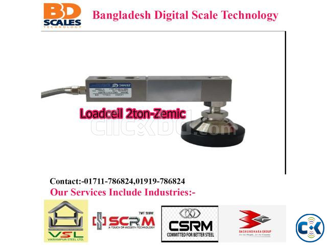 Load Cell 2Ton- Zemic large image 3