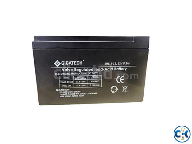 NEW GIGATECH 8.2AH SH8.2-12 12V UPS BATTERY large image 0