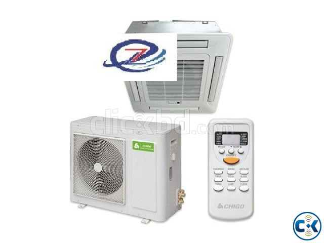 CHIGO 2.5 ton Hot Special Offer 30000 BTU Cassette Type large image 0