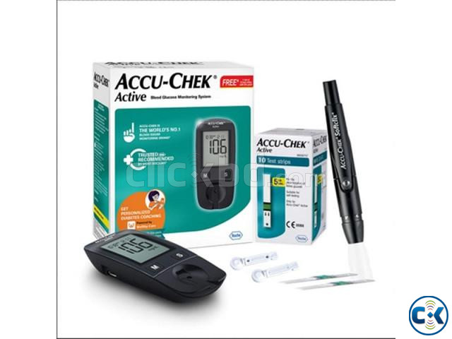 ACCU-CHEK Active Blood Glucose Monitor With 2 Year Warranty large image 0